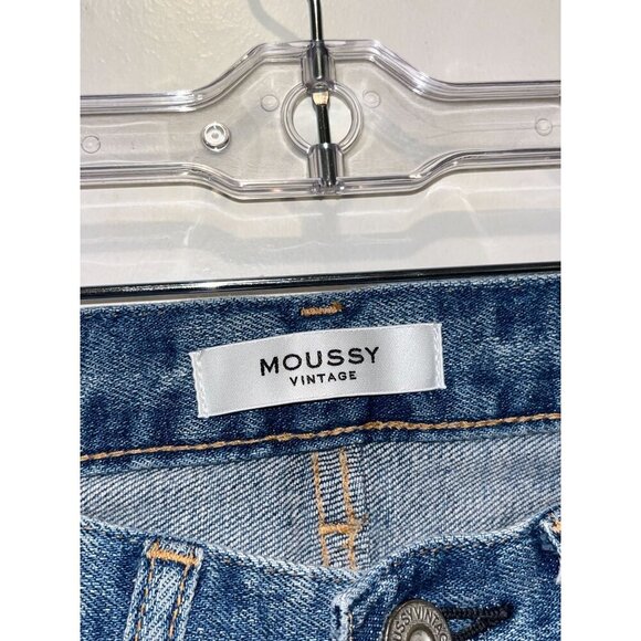 Moussy Vintage Glendale Mid Rise  Ankle Skinny Jeans Women Size 26 - Picture 5 of 11